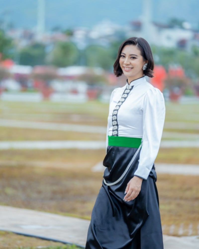 Chuyện chiếc váy Thái tại cuộc thi Hoa hậu các Dân tộc Việt Nam năm 2022 |  Báo Dân tộc và Phát triển