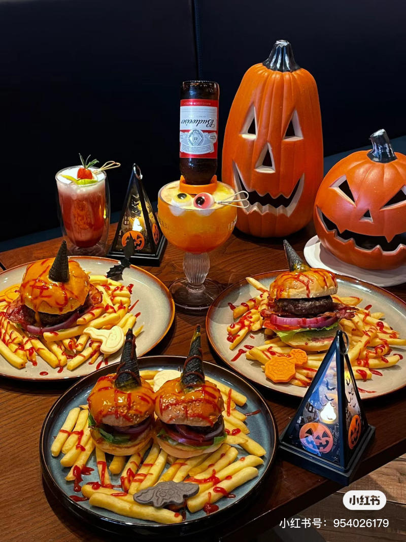 món ăn halloween
