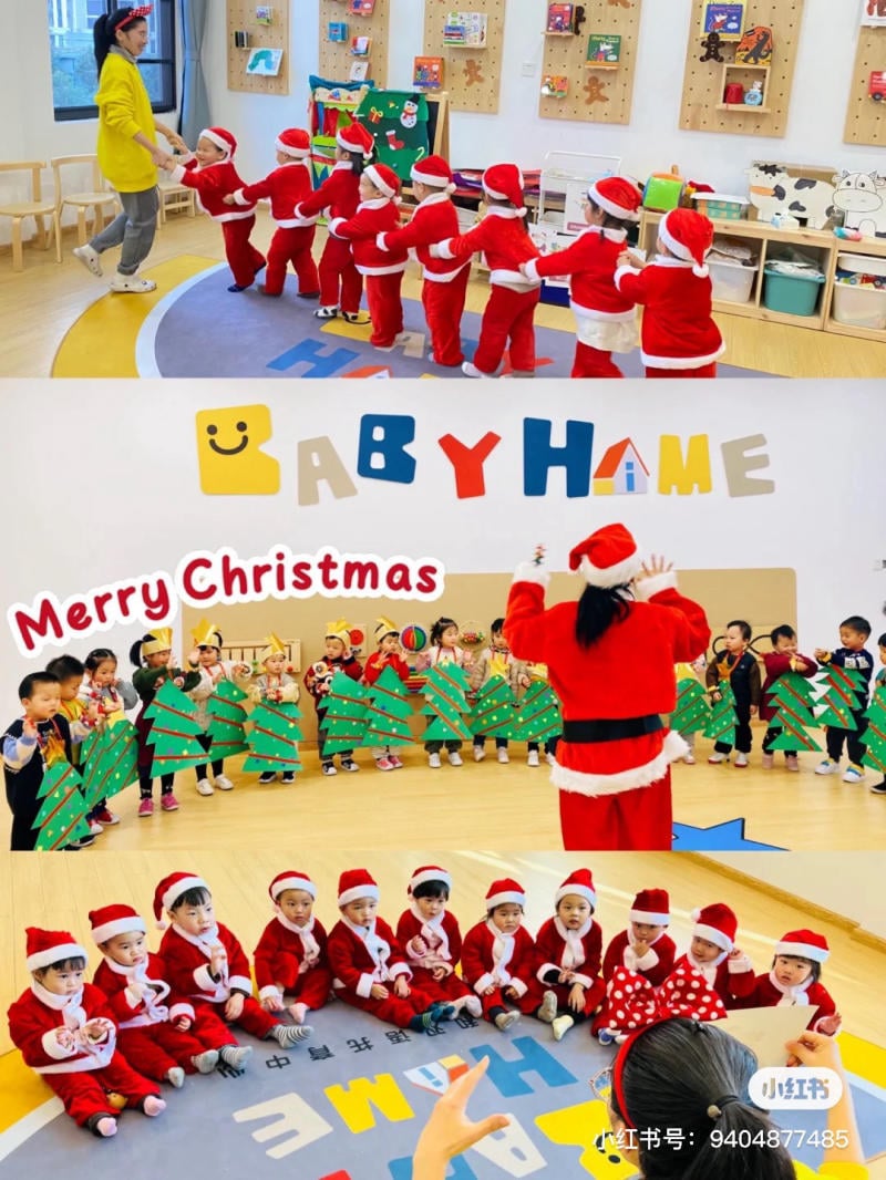 cách trang trí noel trong lớp học