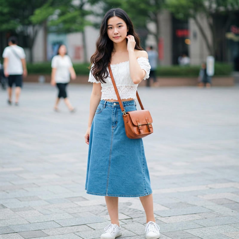 Gợi ý phối đồ cực chất với túi messenger