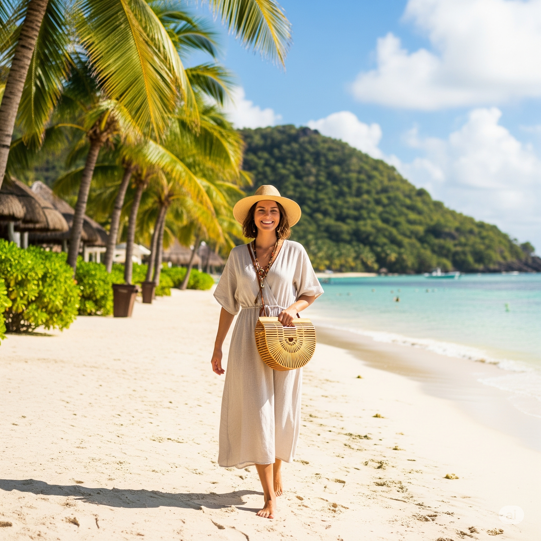 Outfit du lịch/đi biển phóng khoáng