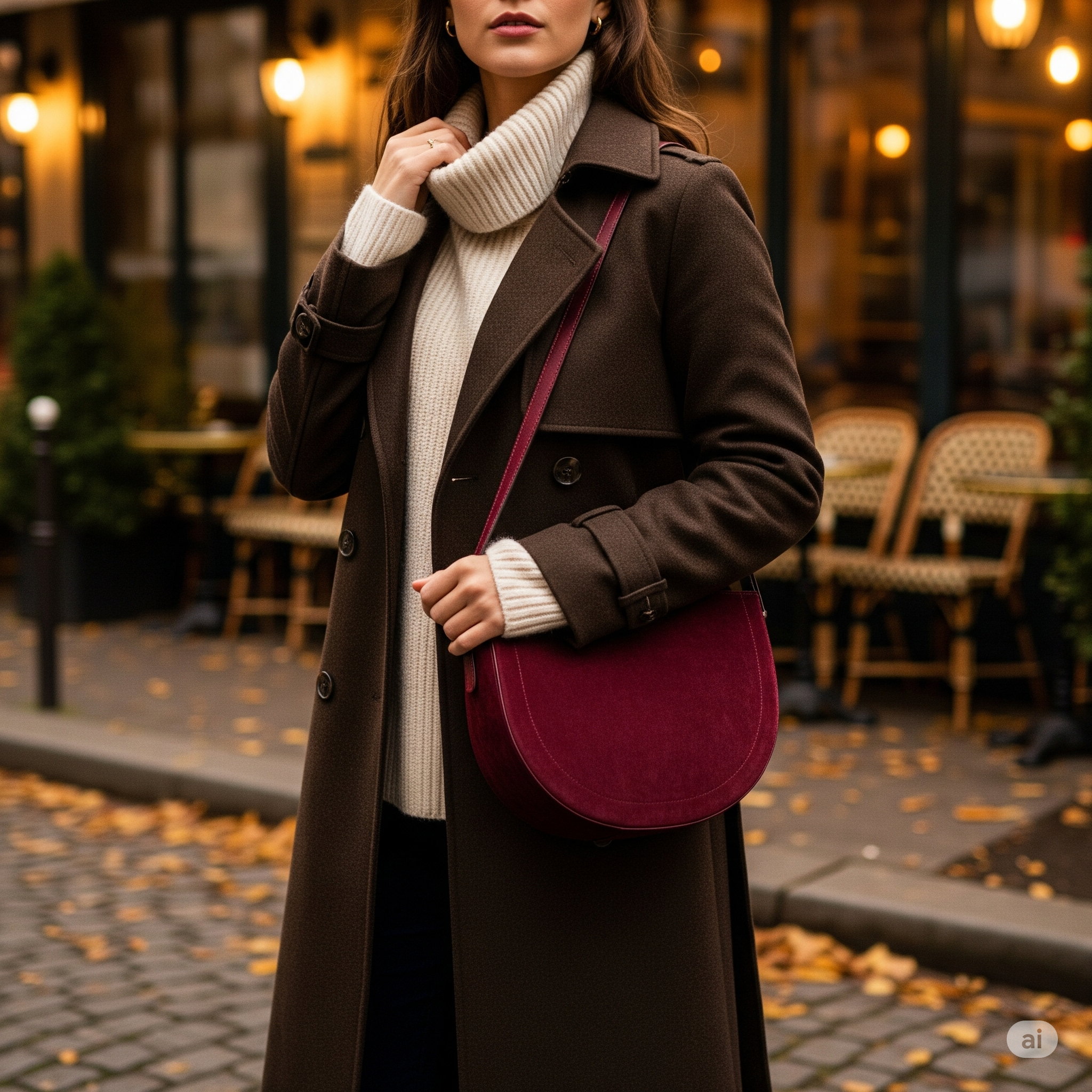 Outfit layer mùa thu đông