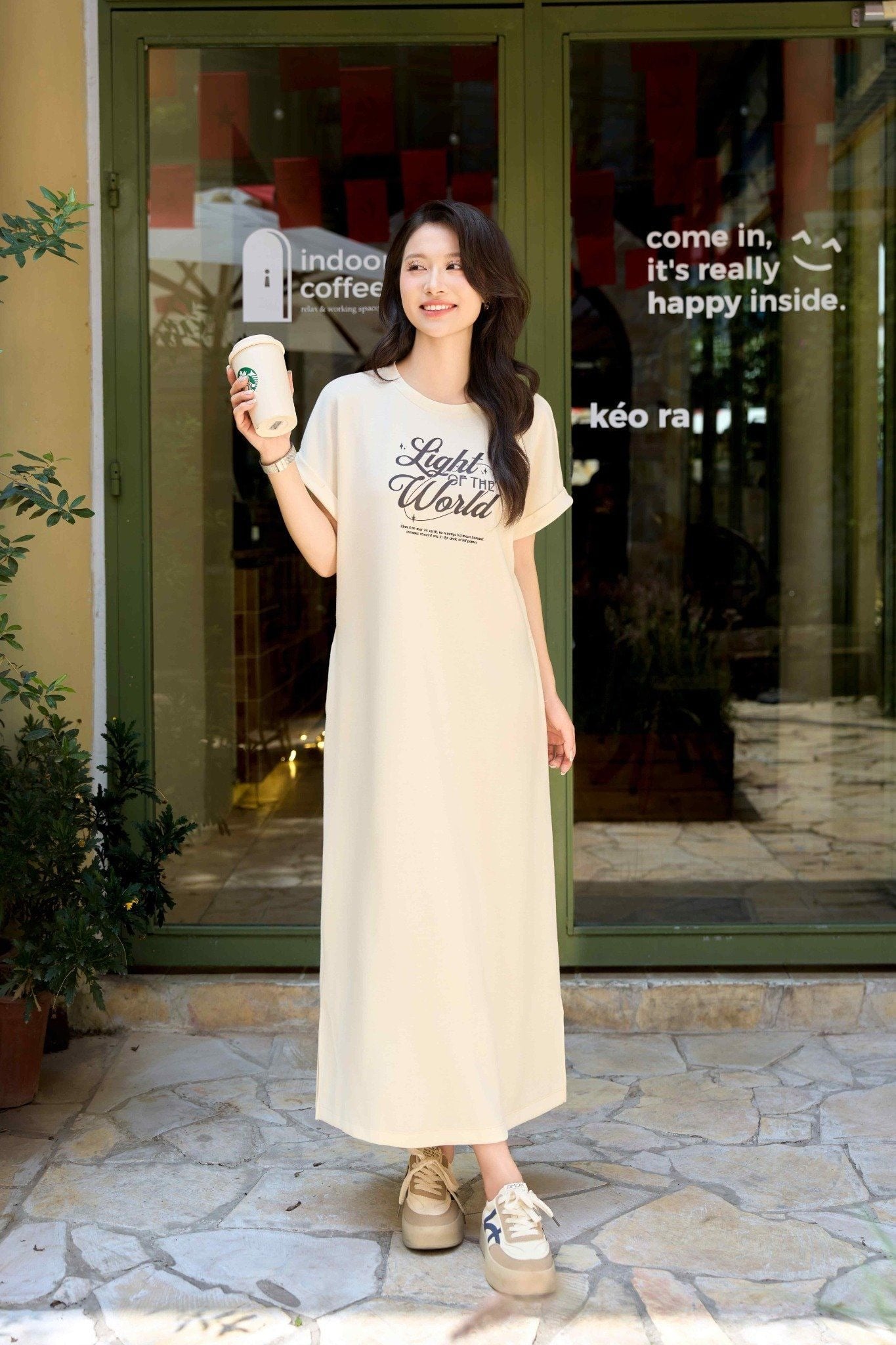 Váy suông dài thoải mái