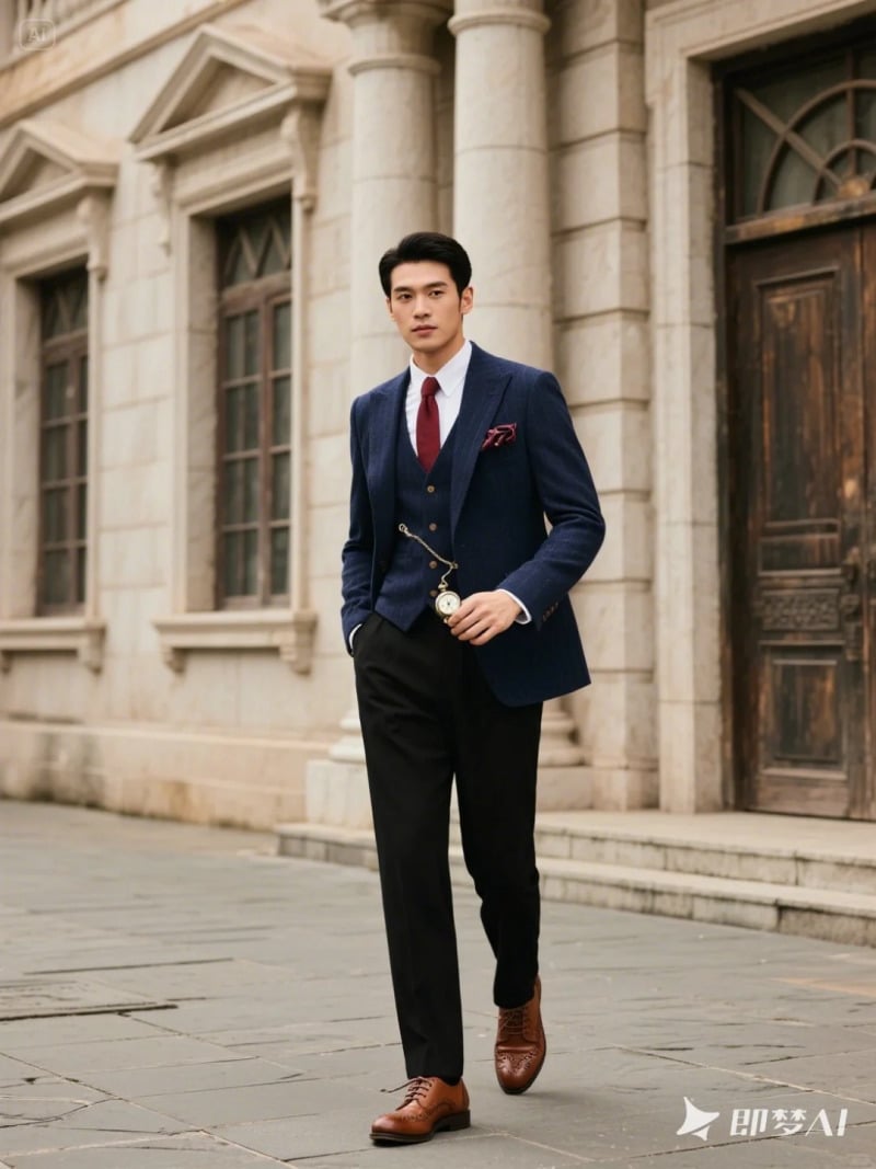 các kiểu áo vest nam hàn quốc