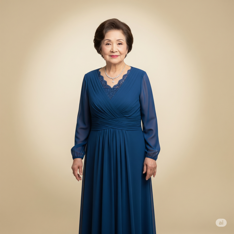 đầm quý bà sang trọng
