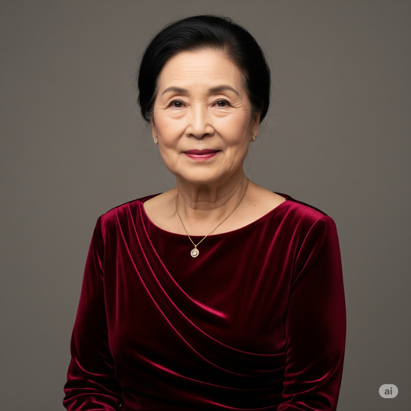 đầm quý bà sang trọng