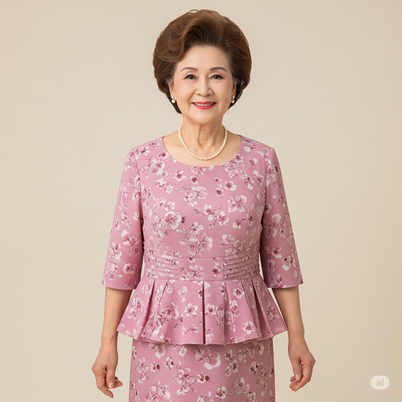 đầm quý bà sang trọng