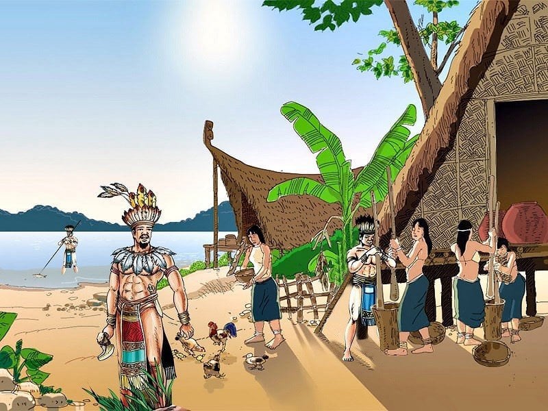 trang phục thời hùng vương