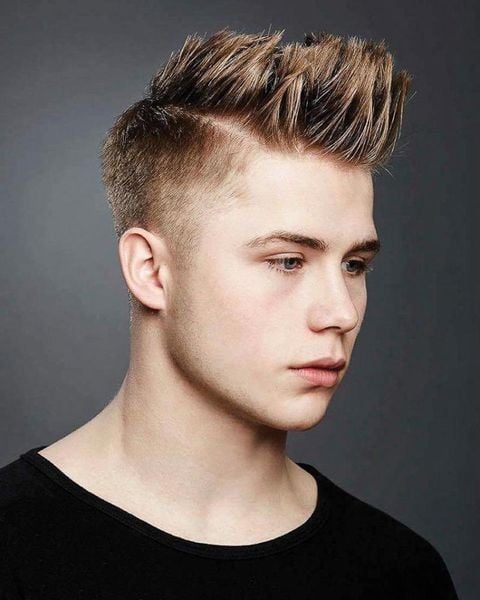 20 kiểu tóc nam mặt dài đẹp Mullet Undercut Pompadour Mohican đều có  đủ  BlogAnChoi