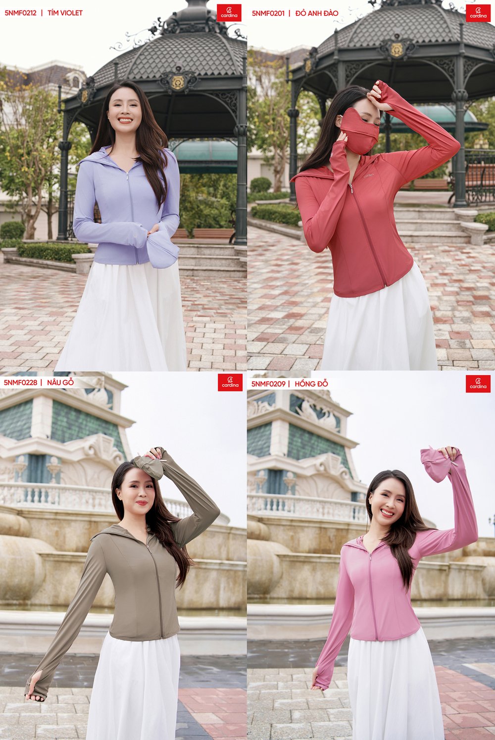 áo chống nắng nữ 1 lớp