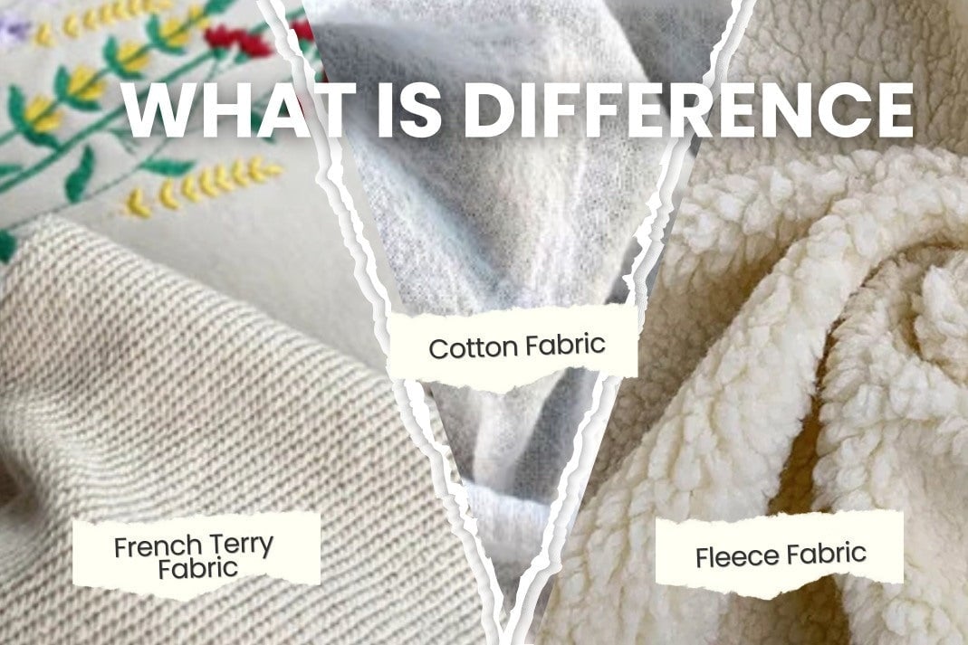 So sánh vải French Terry và vải Nỉ