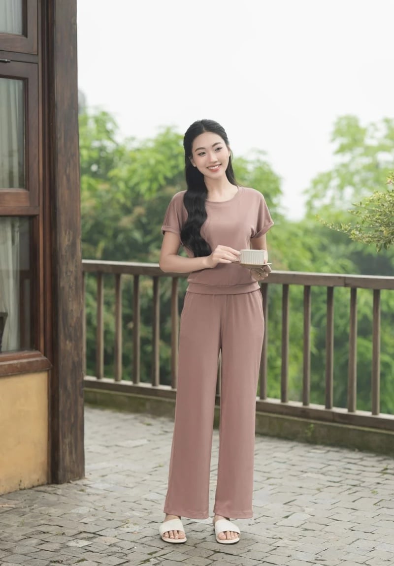 vải may đồ bộ mát
