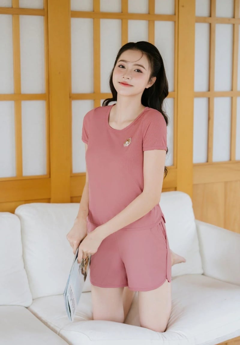 vải may đồ bộ mát