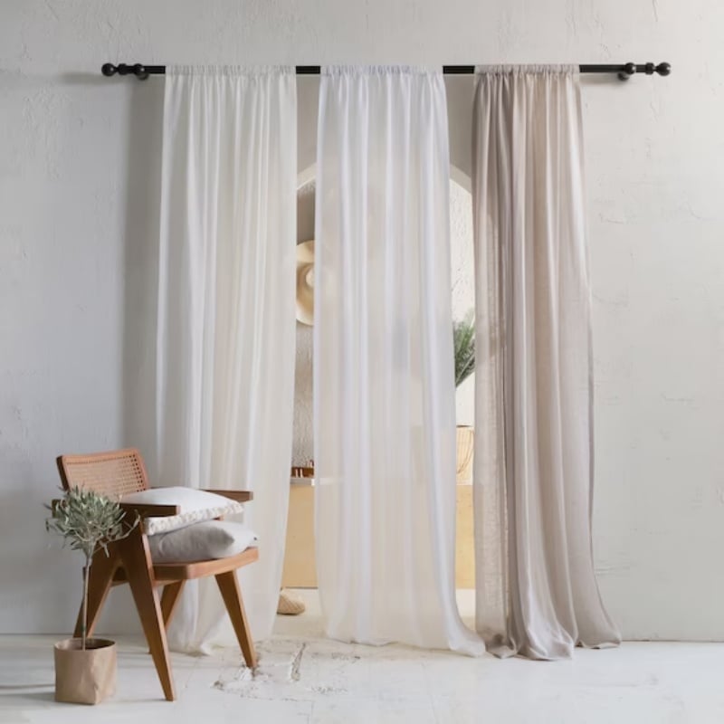 rèm cửa từ vải sorona
