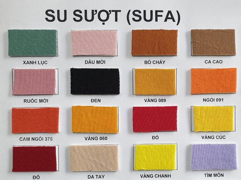 Bí Quyết Nhận Biết Vải Thun Sượt Fa Chuẩn Chất Lượng