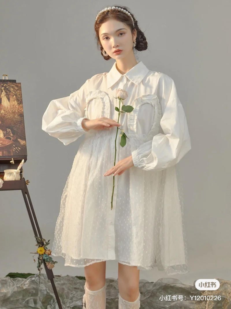 ĐẦM BABYDOLL TAY BỒNG ĐÍNH HOA CHẤT VẢI THÔ HÀN MỊN MÁT KIỂU DÁNG BASIC  PHONG CÁC HÀN QUÔC CỰC DỄ THƯƠNG - Trùm Túi A1 - Đầm, váy nữ |  ThờiTrangNữ.vn