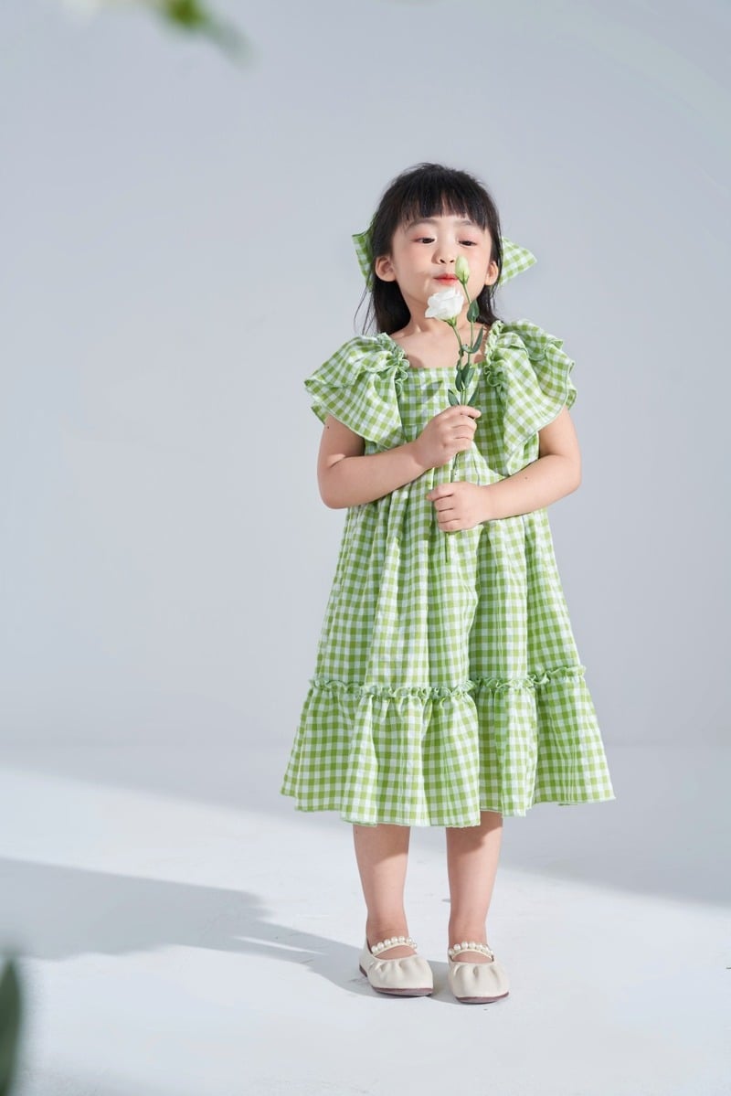 Váy trẻ em mùa hè cotton mới Quần áo trẻ em cô gái nhỏ Phiên bản Hàn Quốc  của váy không tay thế hệ váy trẻ em - Khác | Lumtics |