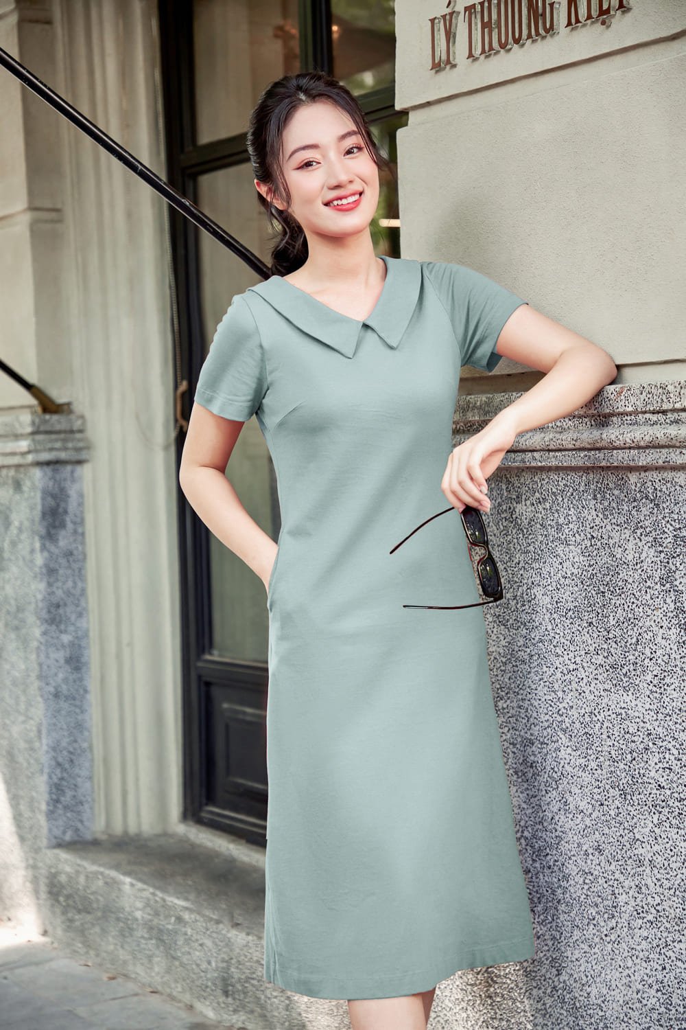 Váy Dáng Suông Nữ Chất Cotton Thoáng Mát In Họa Tiết Đầm Ngắn Tay Hình Gấu  Bông | Shopee Việt Nam
