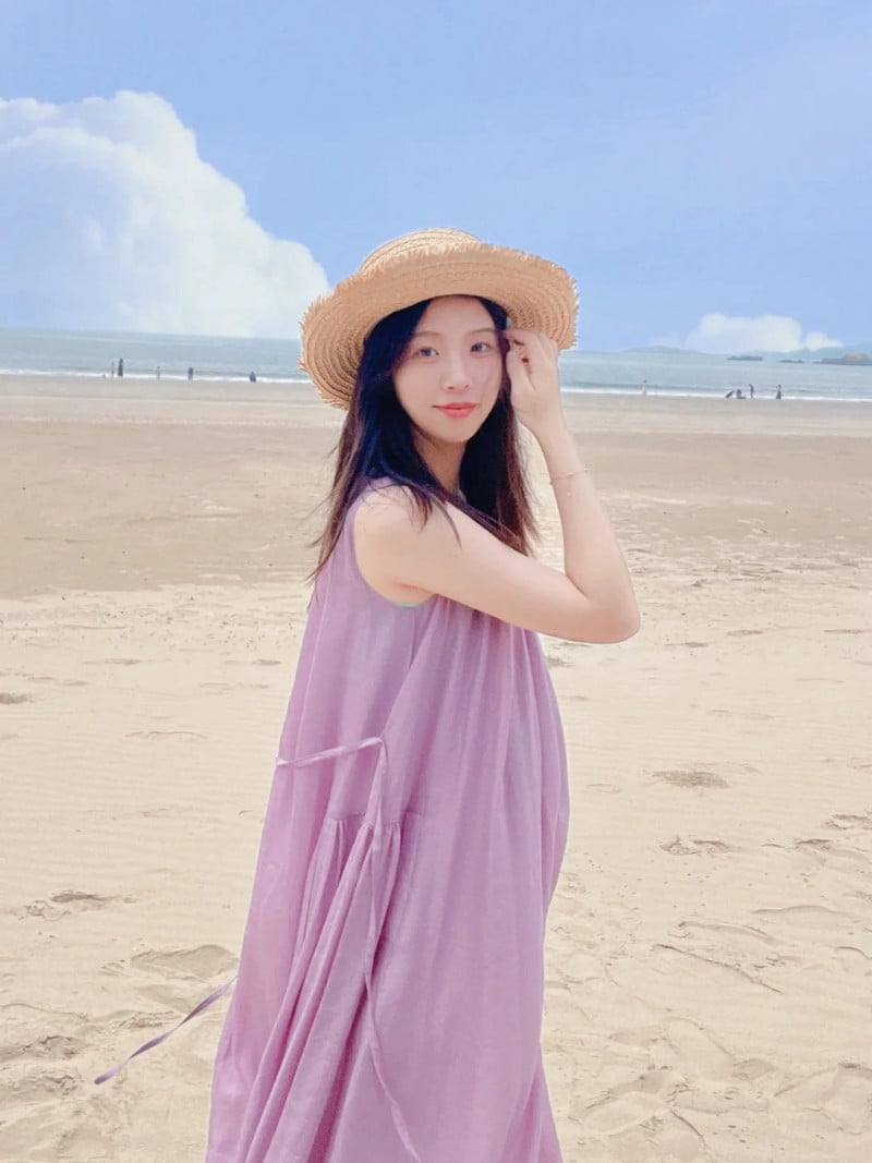 váy đi biển cho bà bầu