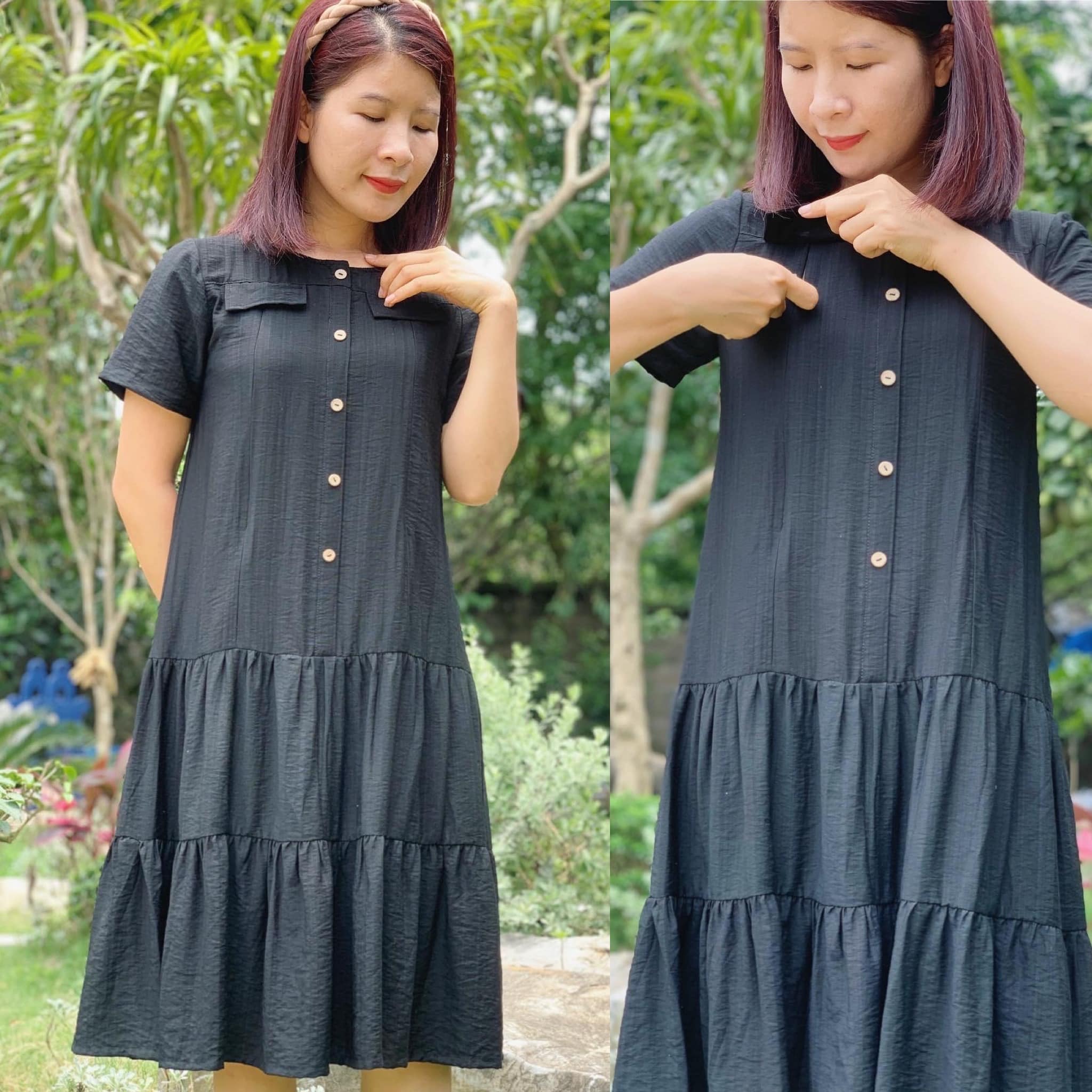 Địa chỉ mua váy maxi cho con bú đi biển uy tín, giá tốt
