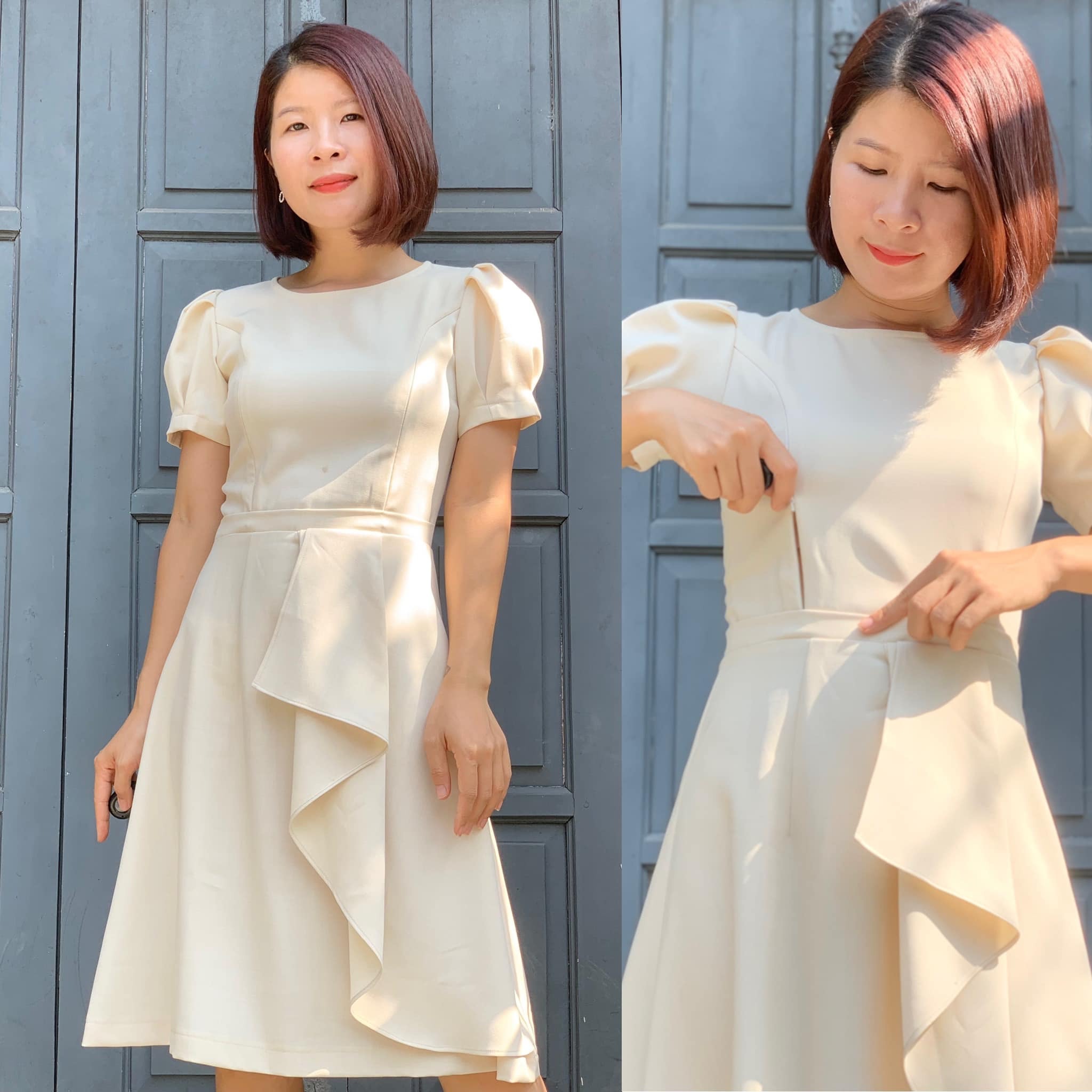 Địa chỉ mua váy maxi cho con bú đi biển uy tín, giá tốt