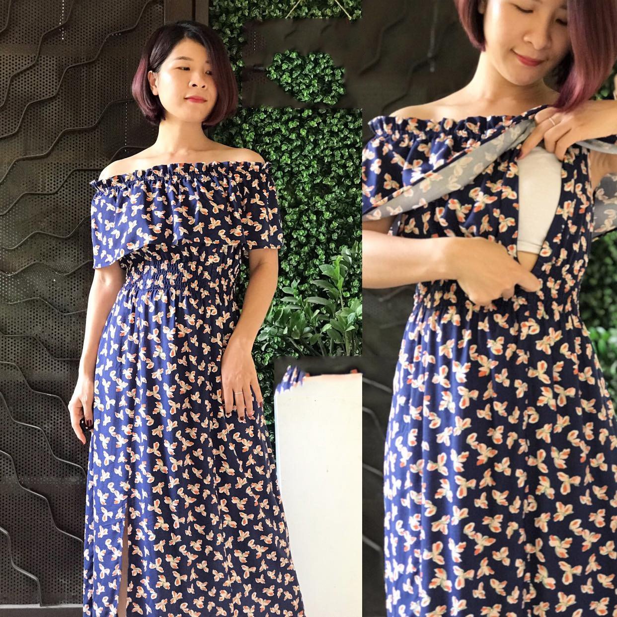 Địa chỉ mua váy maxi cho con bú đi biển uy tín, giá tốt