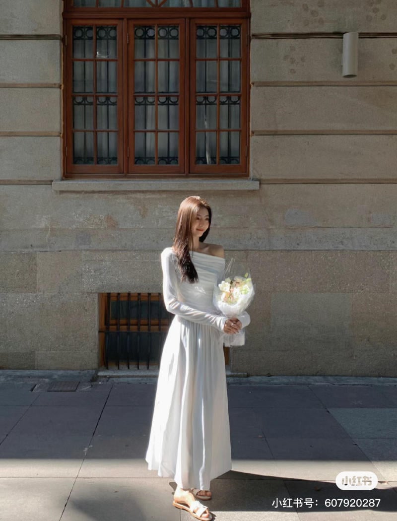 Những mẫu các mẫu váy trắng đẹp nhất duyên dáng và thanh lịch