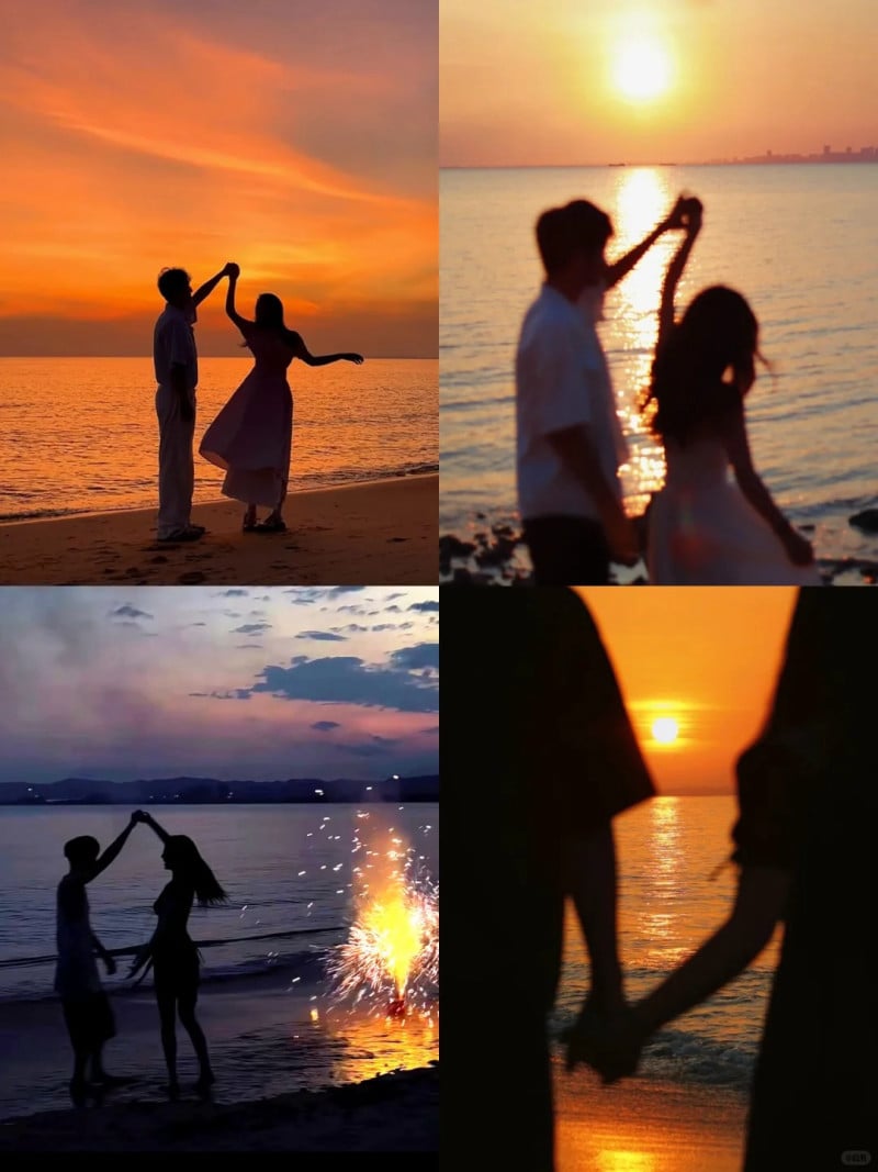 chụp ảnh với người yêu giấu mặt