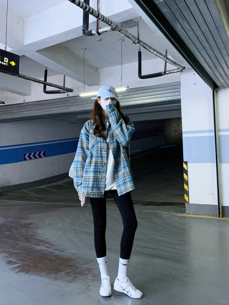 cách phối đồ với quần legging mùa hè