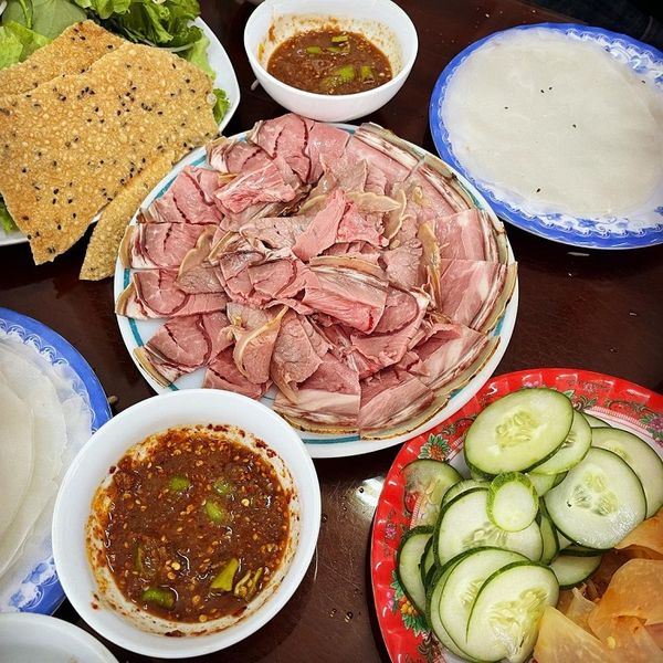 Bê Thui Cầu Mống - món ngon đà nẵng