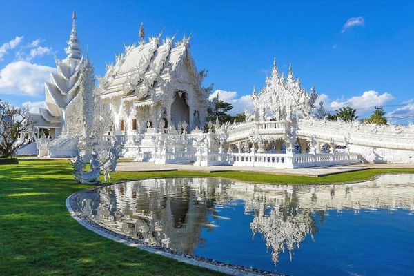 Chùa Trắng Wat Rong Khun Thái Lan