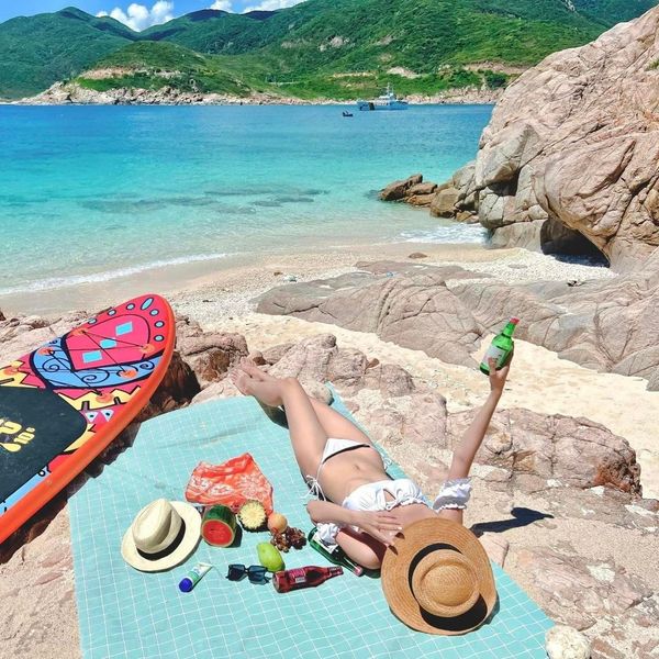 Cảnh đẹp hoang sơ trên đảo Bình Ba