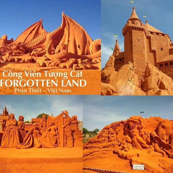 Công viên tượng cát tại Phan Thiết