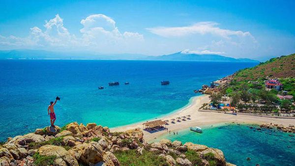 Góc chụp ảnh đẹp tại Đảo Yến