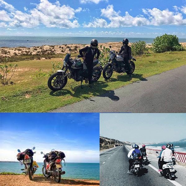 Di chuyển bằng xe máy đến mercure Vũng Tàu