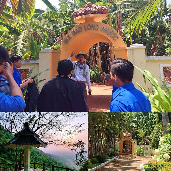 địa đạo Long Phước Hồ Tràm Vũng Tàu