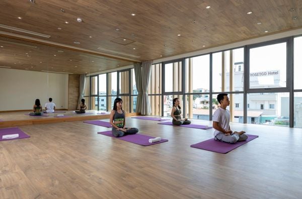 Phòng tập Yoga tại Fusion Suites Vũng Tàu