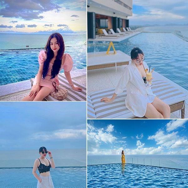 Check in hồ bơi vô cực tại khách sạn Vias Vũng Tàu