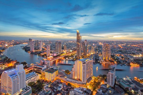 Khu ven sông Bangkok