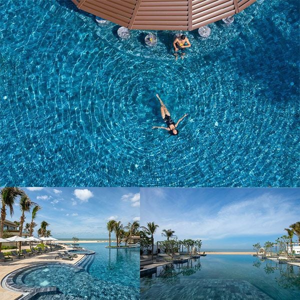 Hồ bơi ngòai trời view biển