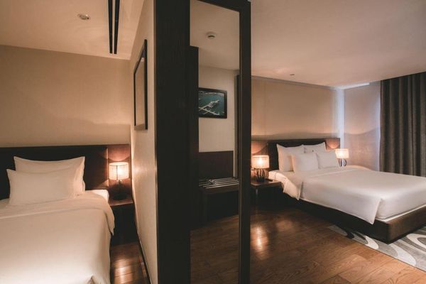 Hạng phòng Deluxe Family Plus tại khách sạn Malibu Vũng Tàu