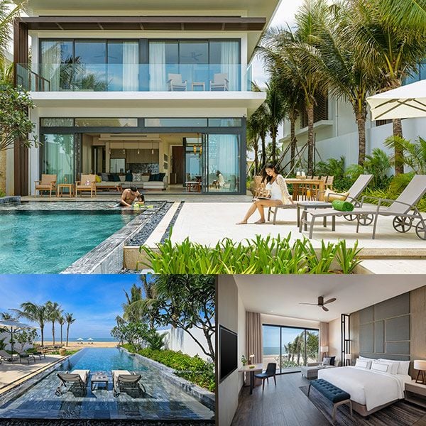 Biệt thự 4 Phòng Ngủ BEACHFRONT Hồ Bơi Riêng - The Level 4-bedroom Beachfront Pool Villa