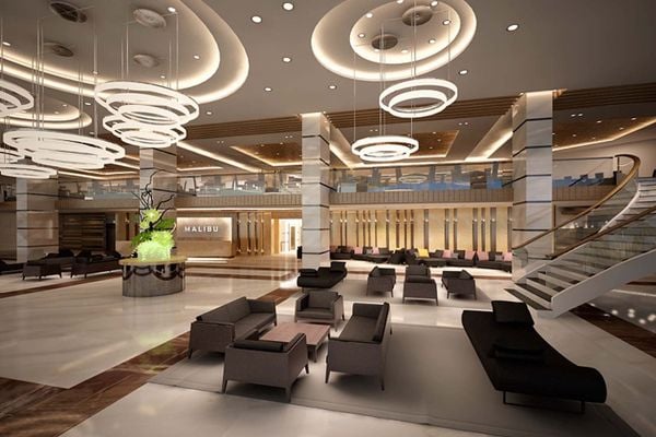 Thiết kế theo phong cách châu âu hiện đại tại khách sạn Malibu Vũng Tàu