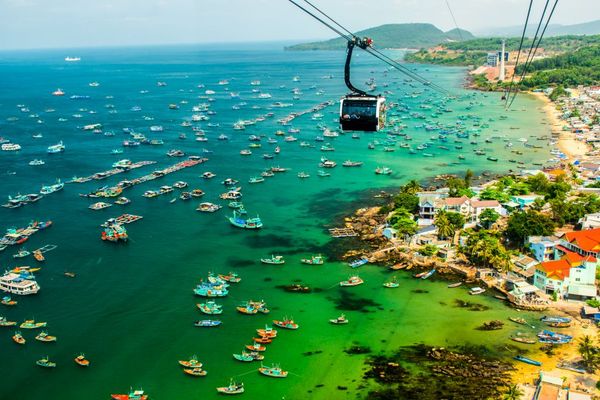 Cáp treo Hòn Thơm Phú Quốc – Cáp treo vượt biển dài nhất Thế Giới