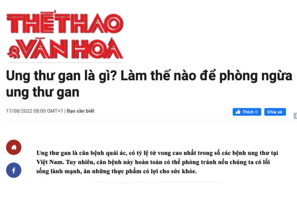 Ung thư gan là gì? Làm thế nào để phòng ngừa ung thư gan