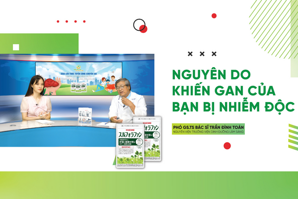 [ VTC6 X KAGOME SULFORAPHANE ] GIAO LƯU TRỰC TUYẾN CÙNG CHUYÊN GIA