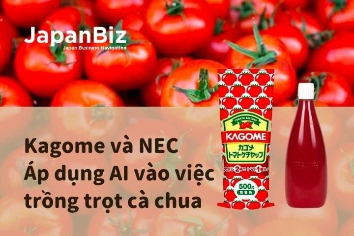 KAGOME liên doanh với NEC, cung cấp dịch vụ tư vấn canh tác AI