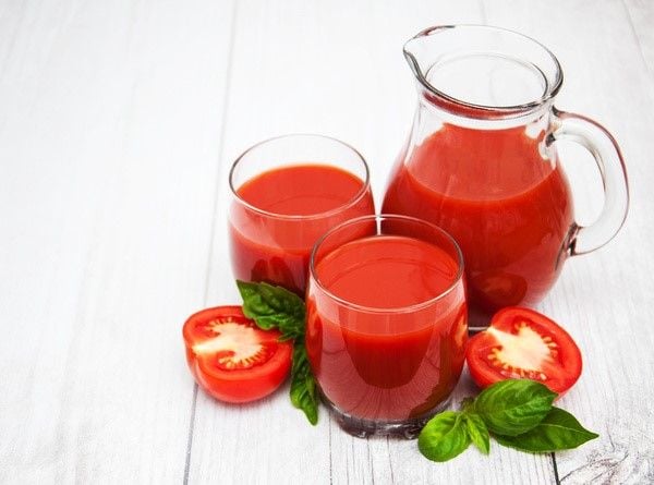 Các chất dinh dưỡng và hợp chất quan trọng trong nước ép cà chua