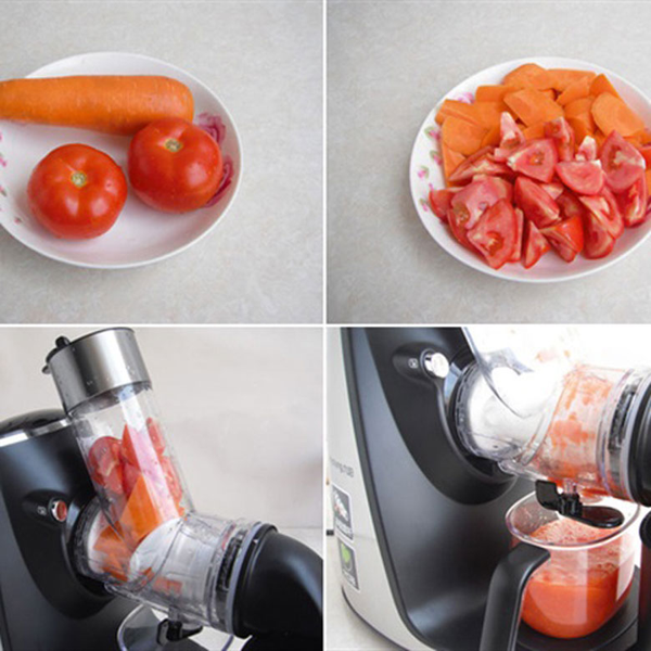 Cách làm nước ép cà rốt cà chua ngay tại nhà