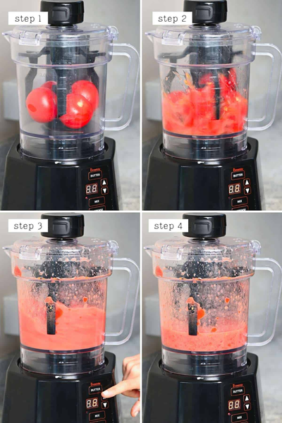 Cách làm nước ép cà chua